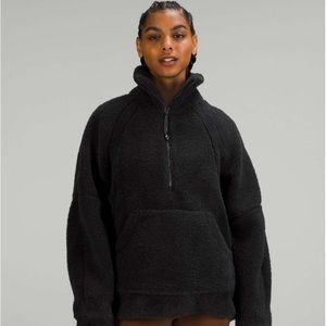 Lululemon Scuba Oversized Fleece Funnel-Neck Half-Zip